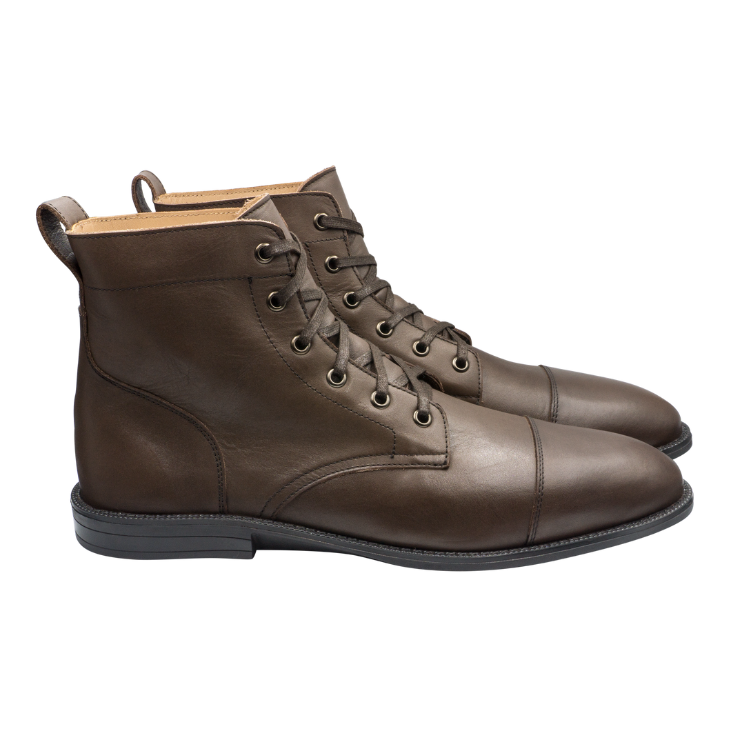 ARES Derby Boot, Cacao [Rare]